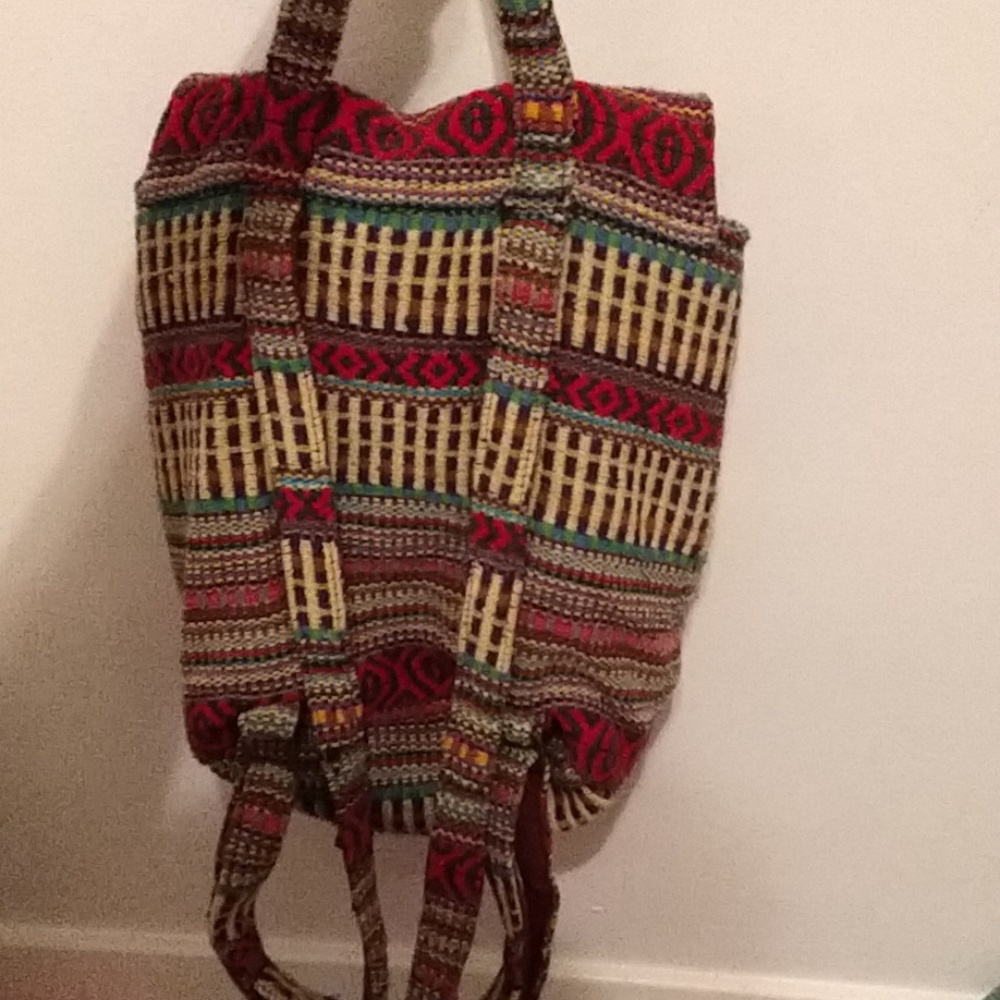 Woven Backpack - Picture 2 of 5